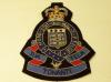 Royal Army Ordnance Corps QC wire blazer badge