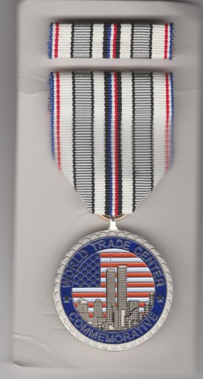 World Trade Centre 2001 medal - Click Image to Close