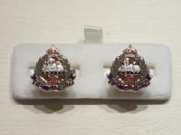 East Lancashire Regiment enamelled cufflinks