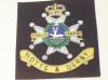 Sherwood Foresters (Notts & Derby) Queens Crown blazer badge 95