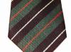 Royal Irish Rangers non crease silk stripe tie 143 bes