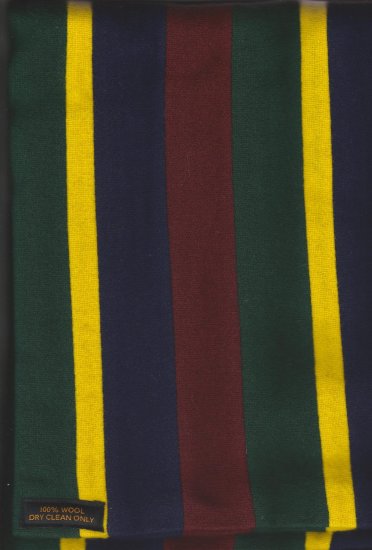 Cameron Highlanders 100% wool scarf - Click Image to Close