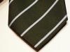 Green Howards polyester striped tie