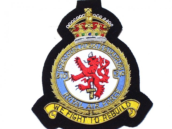 310 (Czechoslovak) Squadron RAF KC blazer badge - Click Image to Close