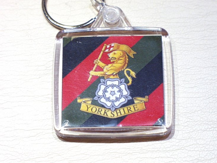 Yorkshire Regiment (new) key ring - Click Image to Close