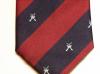 RAF Regiment polyester crested tie