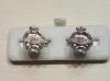 Royal Tank Regiment enamelled cufflinks