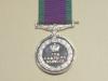 Campaign Service Medal (GSM) Post 1962 full size copy medal