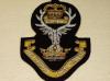 Gordon Highlanders with title blazer badge