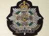 The Border Regiment Kings Crown blazer badge
