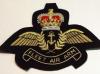 Fleet Air Arm blazer badge with title