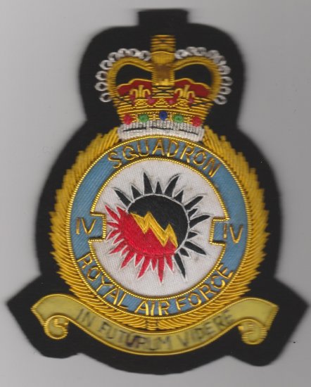 4 Squadron QC RAF blazer badge - Click Image to Close