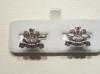 10th Royal Hussars enamelled cufflinks