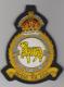 918 Auxiliary Air Force Squadron King's Crown wire blazer badge