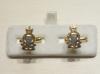 Royal Army Ordnance Corps enamelled cufflinks