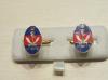 Gurkha Signals enamelled cufflinks