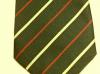 South Staffordshire Regiment polyester striped tie