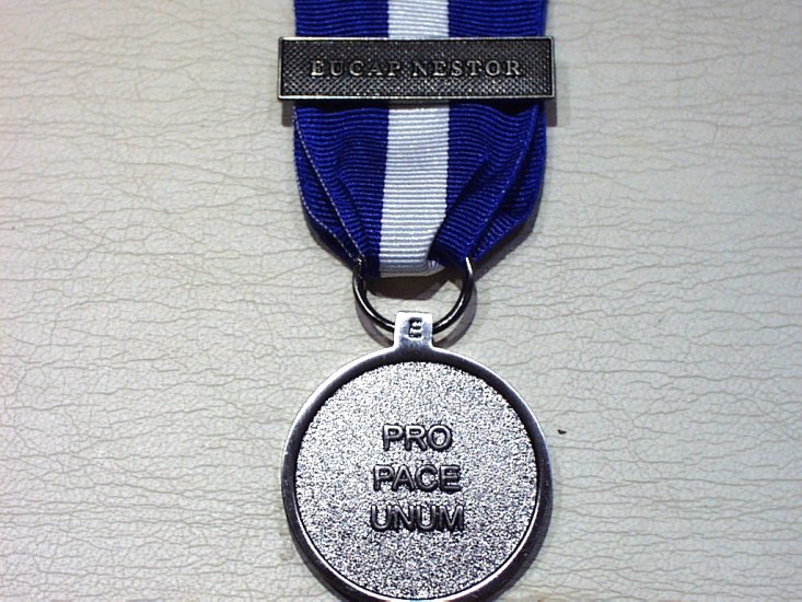 EUESDP bar EUCAP NESTOR planning and support full size medal - Click Image to Close