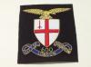 600 City of London Squadron RAF blazer badge