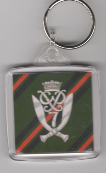 7th Duke of Edinburgh's own Gurkha Rifles key ring - Click Image to Close