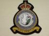 136 Squadron RAF KC blazer badge