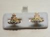 Royal Artillery enamelled cufflinks