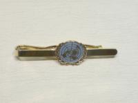 UN blue tie slide