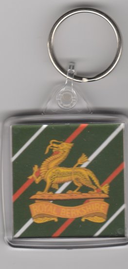 Royal Berkshire Regiment key ring - Click Image to Close