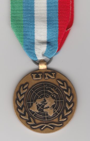 UN Bosnia Herzogovinia (UNMIBH) full sized medal - Click Image to Close
