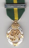 Territorial Army decoration George VI full size copy medal