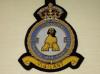 208 Squadron Kings Crown RAF blazer badge
