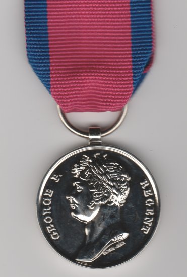 Waterloo full size copy medal - Click Image to Close