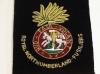 Royal Northumberland Fusiliers with title wire blazer badge 94