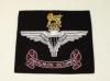 Parachute Regiment (With Scroll) Queens Crown blazer badge 97