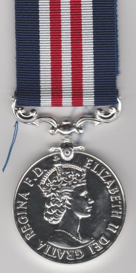 Military Medal Elizabeth II full sized copy medal - Click Image to Close