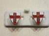 1st Army enamelled cufflinks