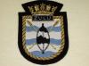 HMS Zulu blazer badge