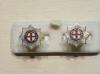 Coldstream Guards enamelled cufflinks