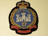 Royal Inniskilling Fusiliers blazer badge