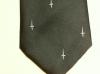 42/48 Commando (White Dagger Motif) polyester crested tie