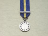 EU ESDP EUPM HQ & Forces miniature medal