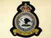 250 Squadron KC RAF wire blazer badge