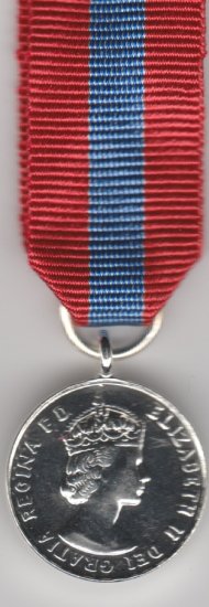 Imperial Service Medal E11R miniature medal - Click Image to Close