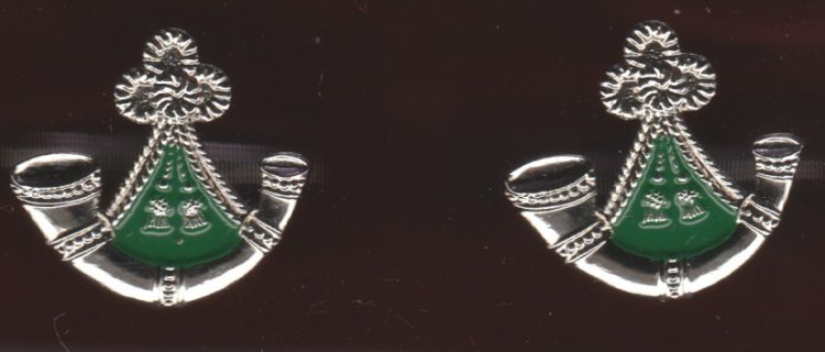 Oxfordshire and Buckinghamshire Light Infantry cufflinks - Click Image to Close