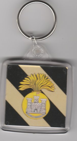 Royal Inniskilling Fusiliers key ring - Click Image to Close