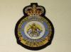418 Escadron QC RCAF blazer badge