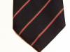 Royal Regiment of Wales polyester striped tie