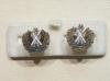 Cameron Highlanders enamelled cufflinks