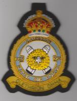662 Squadron Royal Air Force King's Crown wire blazer badge