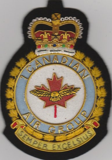 1 Canadian Air Group blazer badge - Click Image to Close